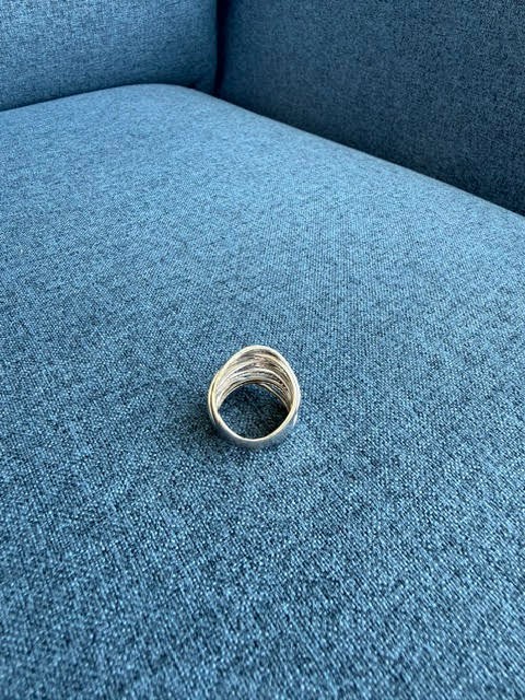 EFFY Birds Nest Ring, 14K White Gold Plated + Diamonds