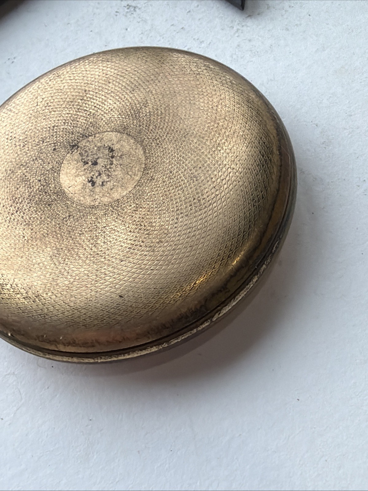 AS87 VTG 10 Years Gold Filled Winding Locust Pocket Watch For Repair Sold As Is