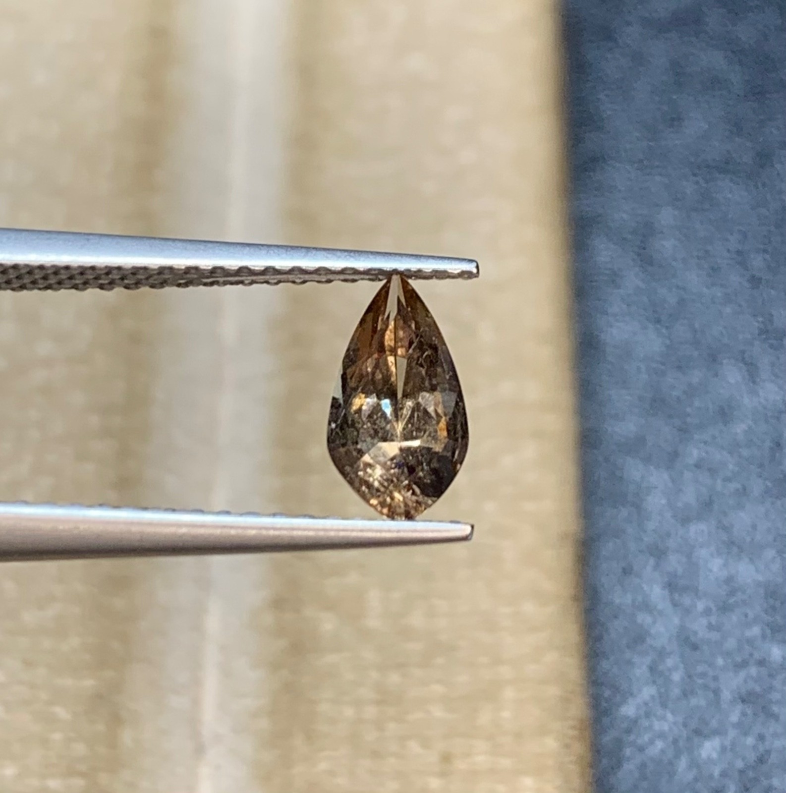 Natural Axinite Gemstone, 0.73 Crt From Gilget