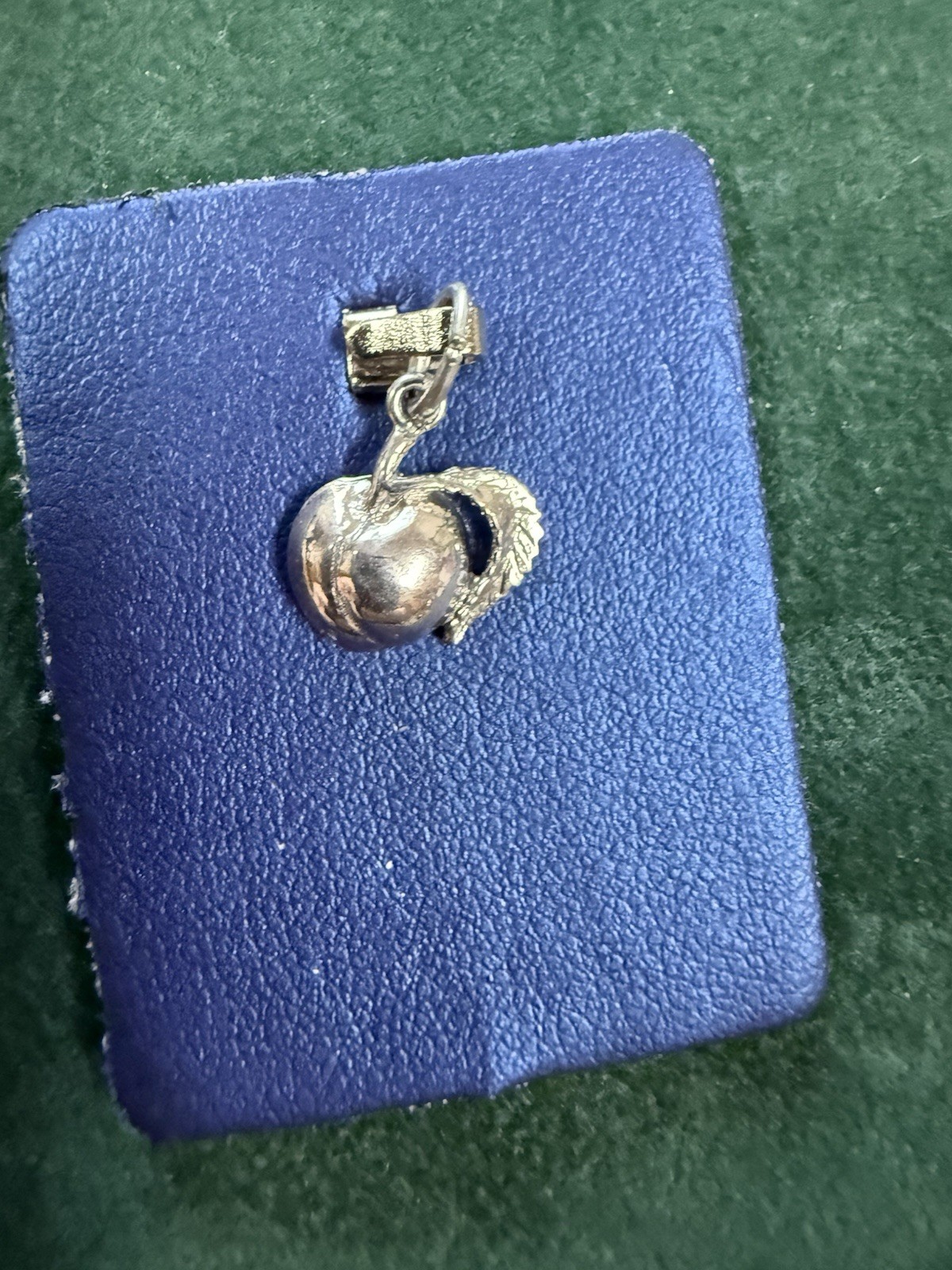 Sterling Silver Peach Charm by Rembrandt 2294