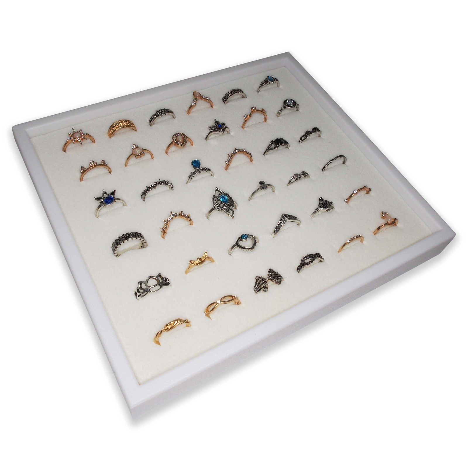 888 Display Made in USA Jewelry Foams Ring Foam Display 36 & 72 Ring Slot Foams