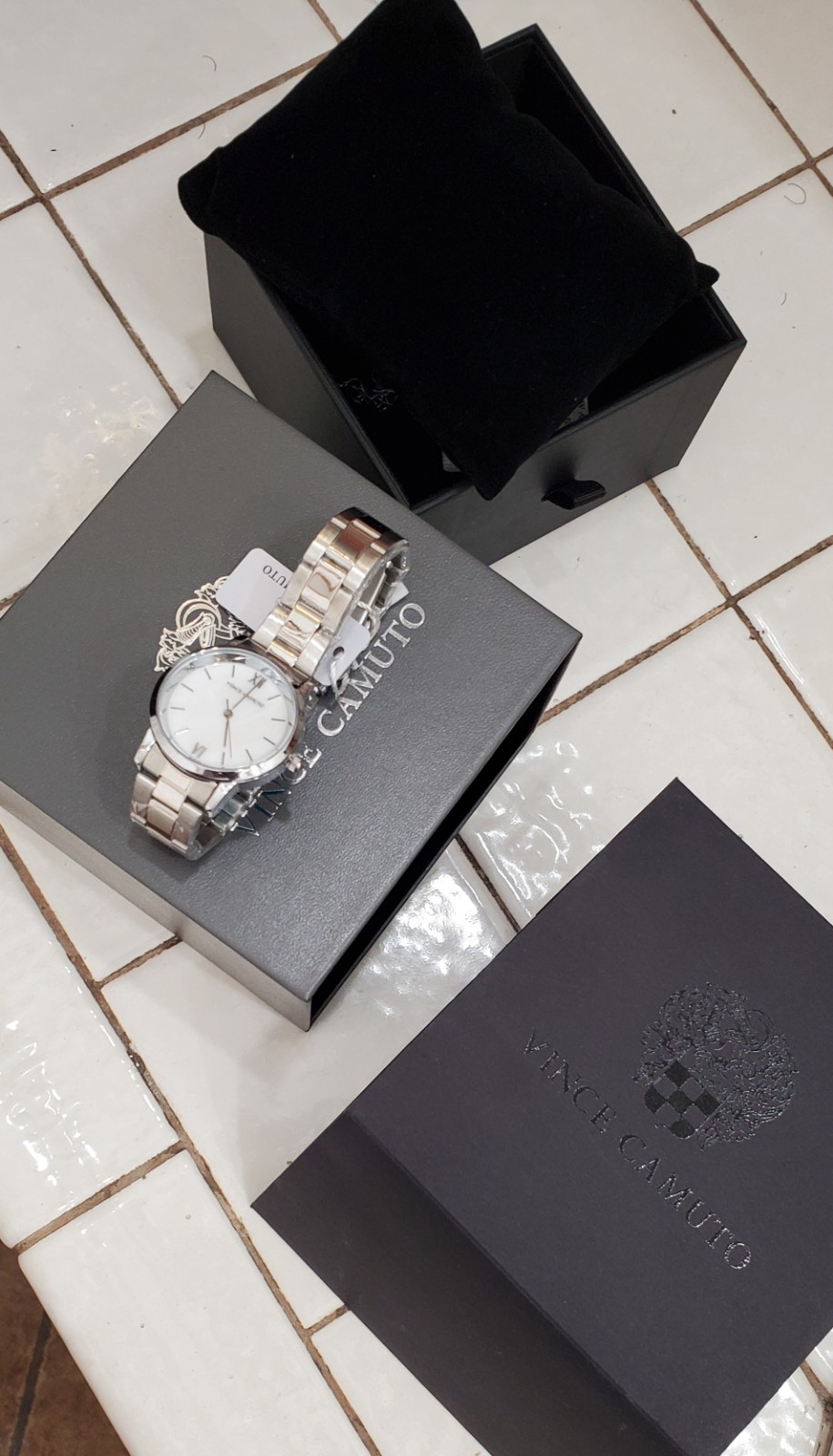 Vince Camuto Women’s Silver Ayla Watch w/Original Box & Packaging ~NWT~$158 MSRP