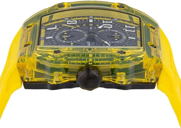 Invicta Men’s Racing 48.5mm VH61 Quartz Yellow Watch IN-48721