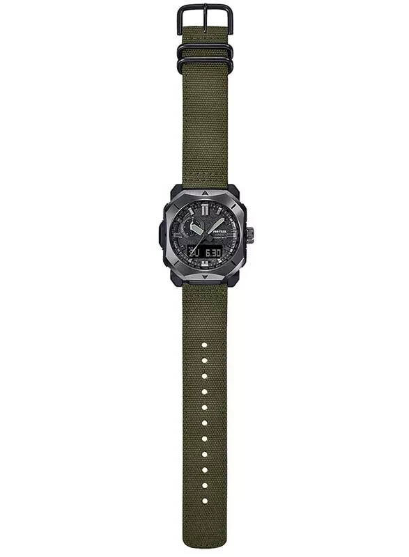CASIO PRO TREK PRW-6900YB-3JF CORDURA Band Solar Radio Men Watch New in Box