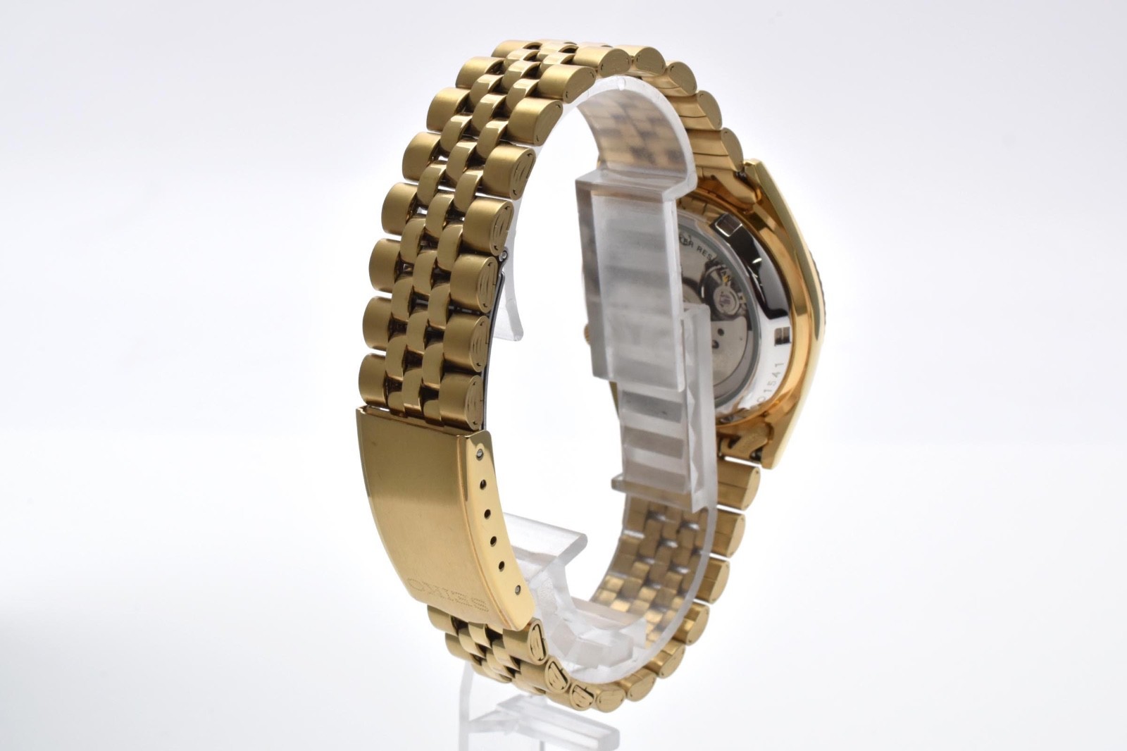 [Near MINT] SEIKO 5 7S26-0500 SNXJ94 Gold Automatic Men’s Vintage From JAPAN