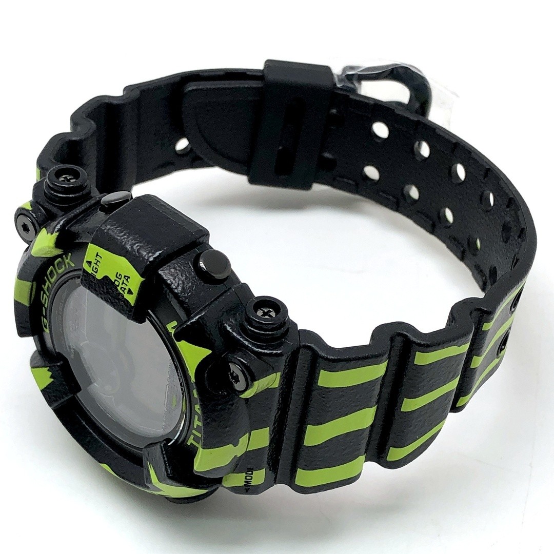 G SHOCK GW 8200TPF 1 FROGMAN Poison Dart Frog Fluorescent Green Spray Paint Rele