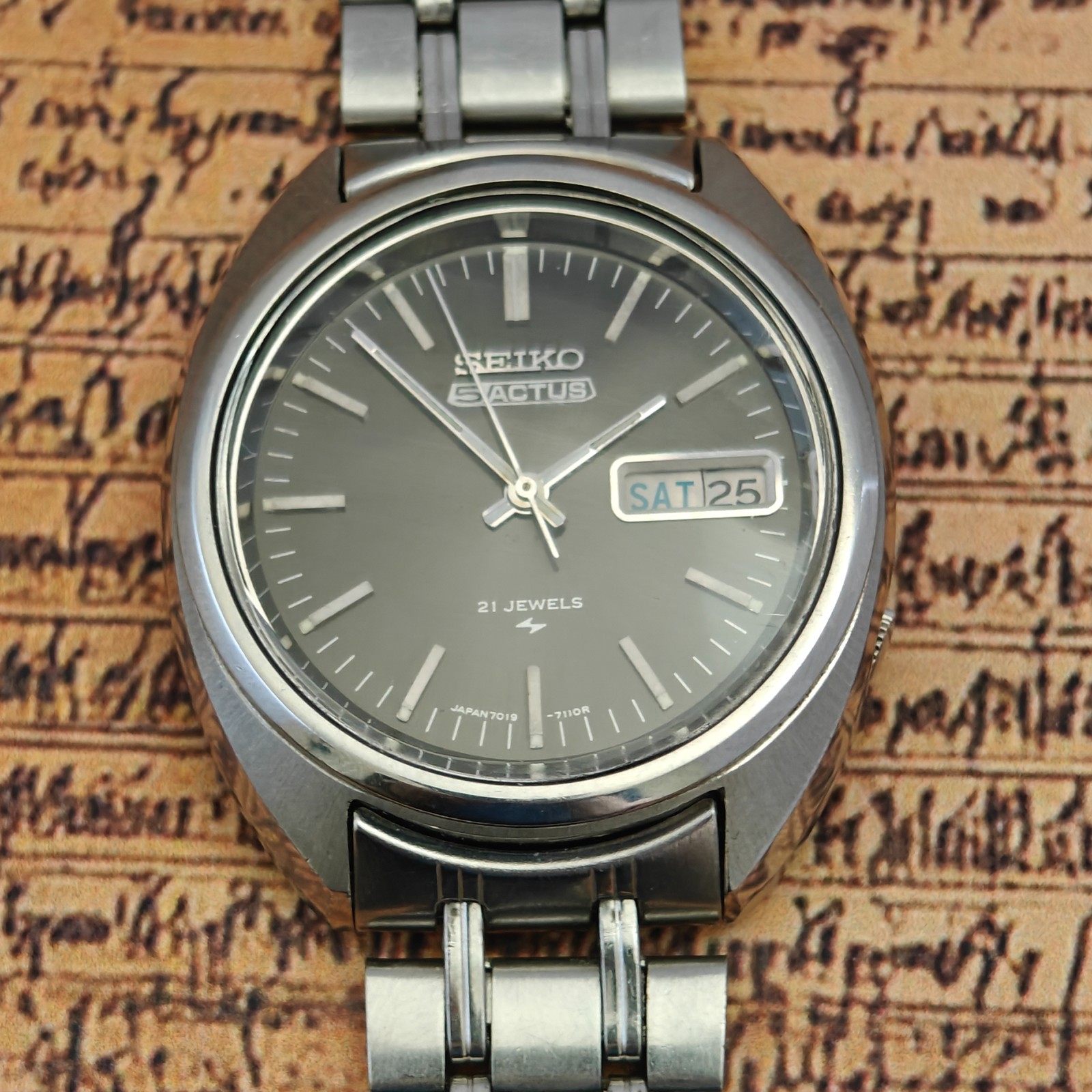 Seiko 5 Actus 7019-7070 1972 Vintage Automatic JDM Watch