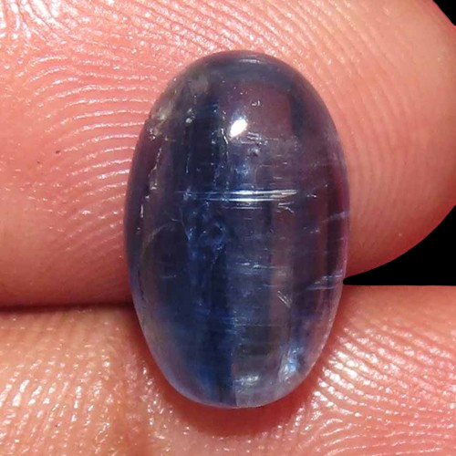 6.45 Cts. Natural Mind Blowing Blue Kyanite oval 08X13X05 MM Cabochon Gemstone