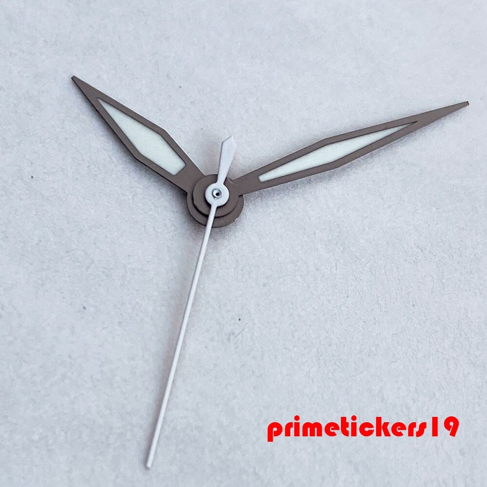 39mm Pilot Titanium Dive Watch Case+Dial Hands Set Mod Parts Fit NH35 NH36 NH38