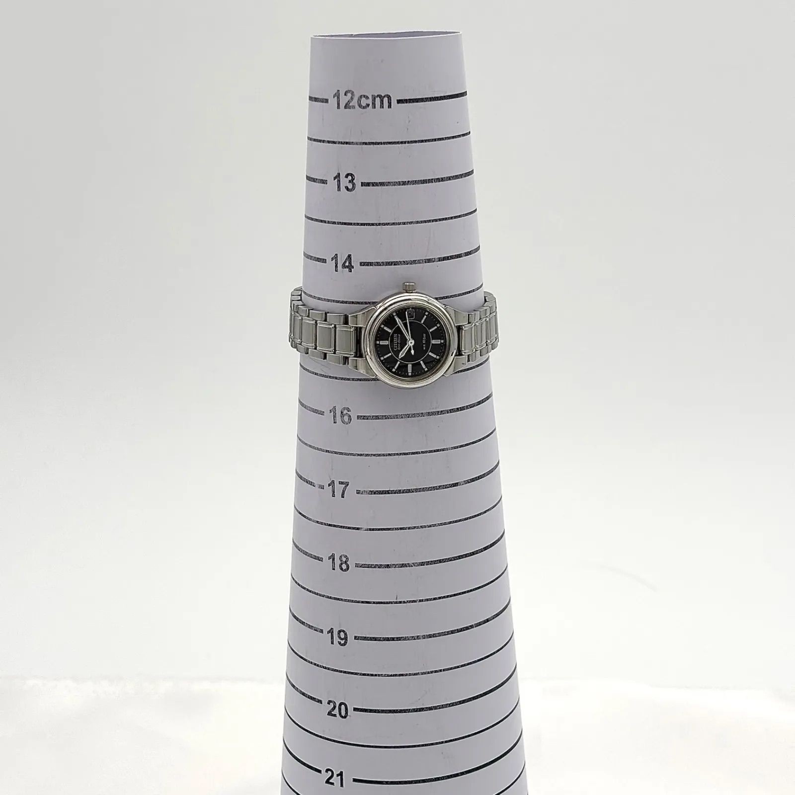Working item CITIZEN Ladies Quartz Watch E011 S045725 Dark Gray Dial Eco Drive S