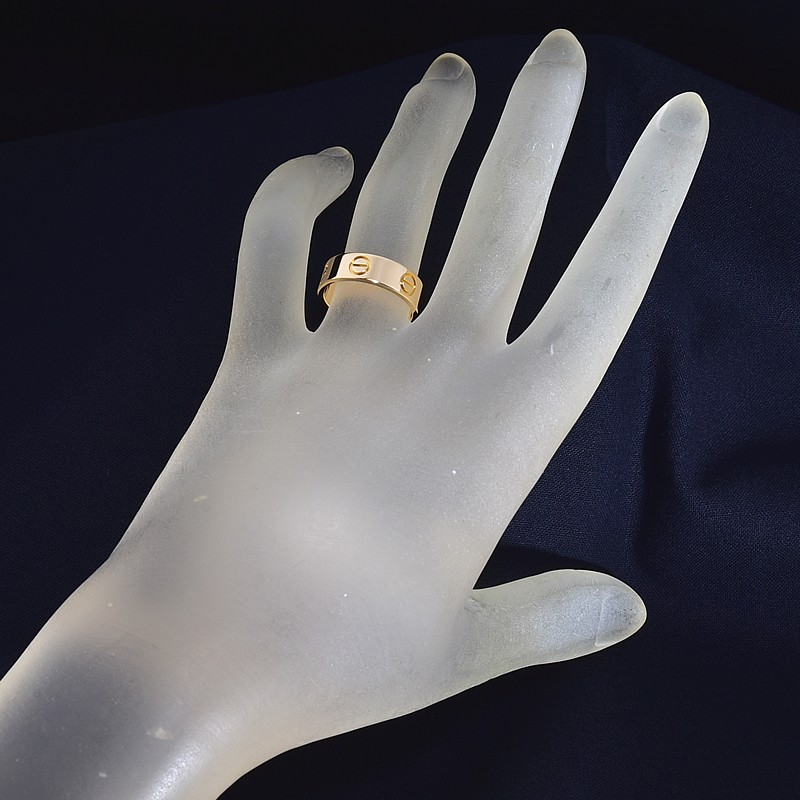 Cartier LOVE Ring #53 US6-6.25 B4084853 K18PG MM PG 5.7g 726553