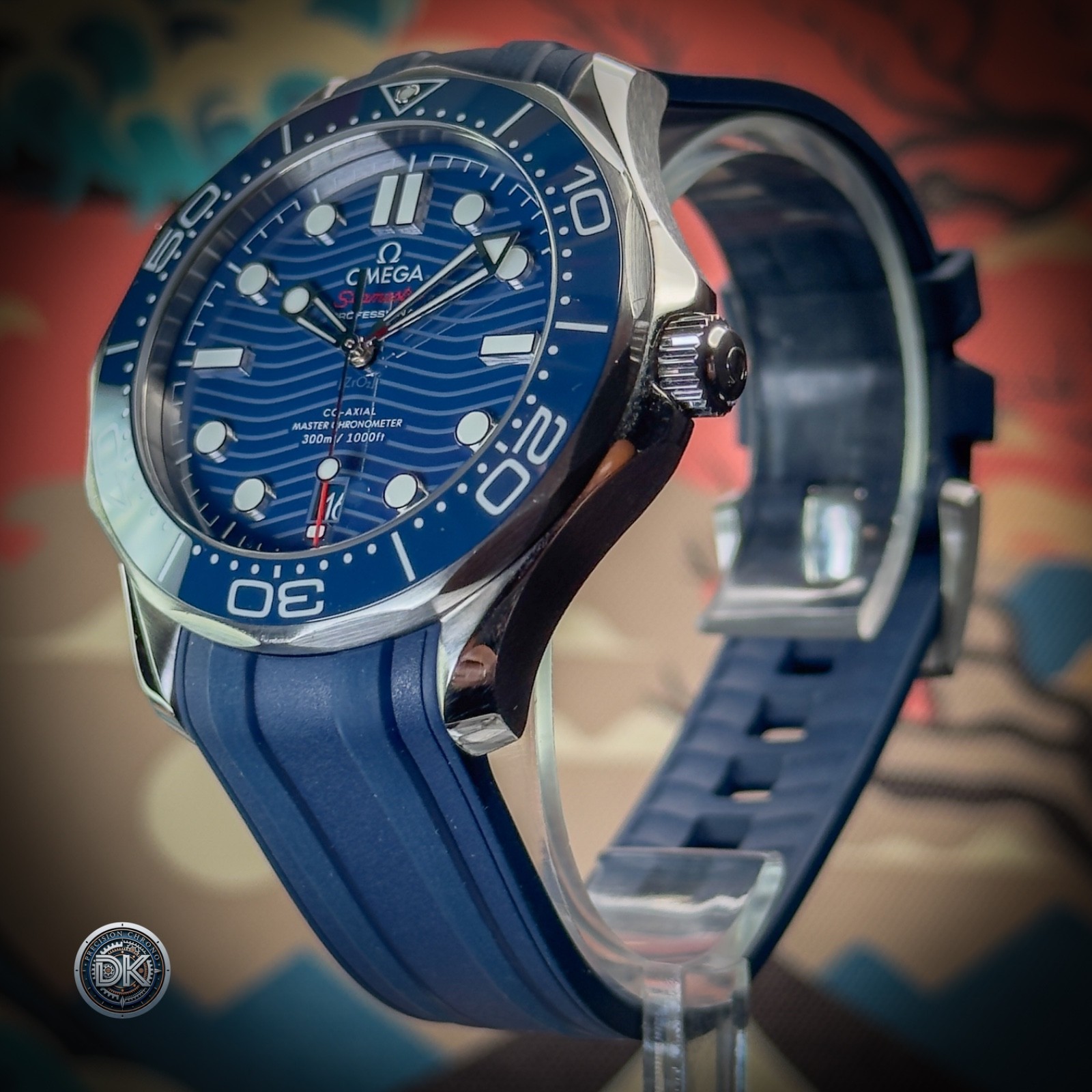 Omega Seamaster Diver 300M Blue Wave 210.32.42.20.03.001 FULL SET