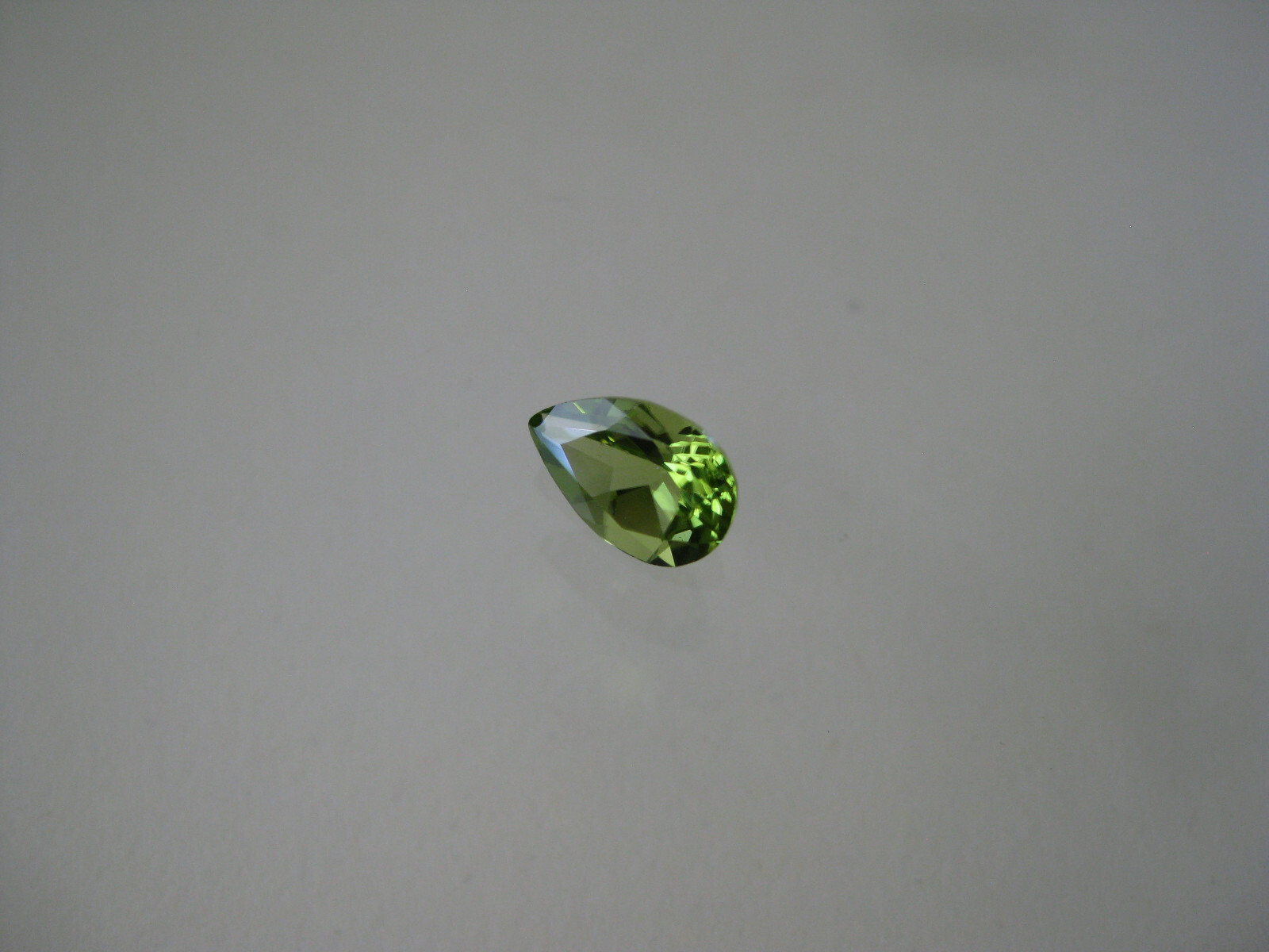 Natural Green Peridot Pear W 6.04 X L 8.86 MM. Weight 1.42 Carats Loose Gemstone