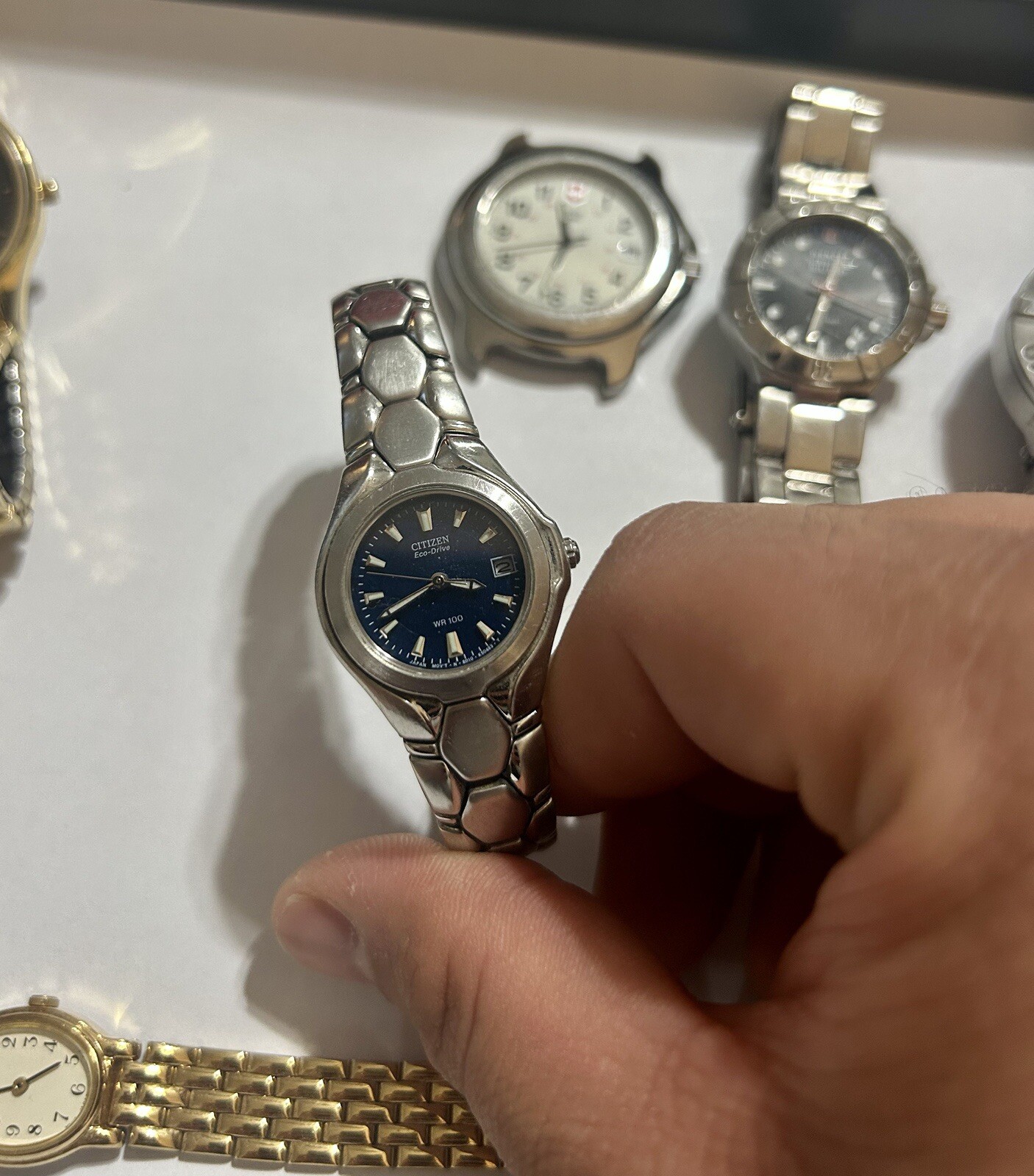 Lot Men’s And Women’s Citizen, Seiko, Pulsar, Swiss Wegner Watches AS-IS