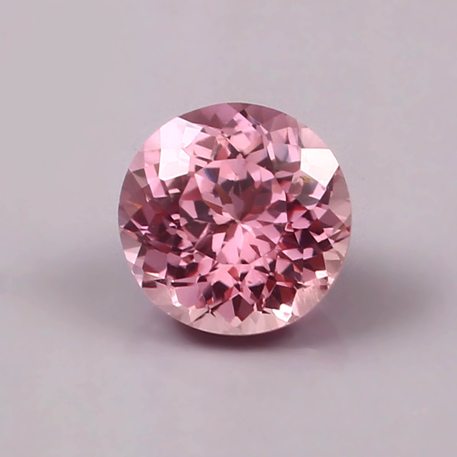 AAA Natural Pink Ceylon Padparadscha Sapphire Loose Round Gemstone Cut 11.50 MM