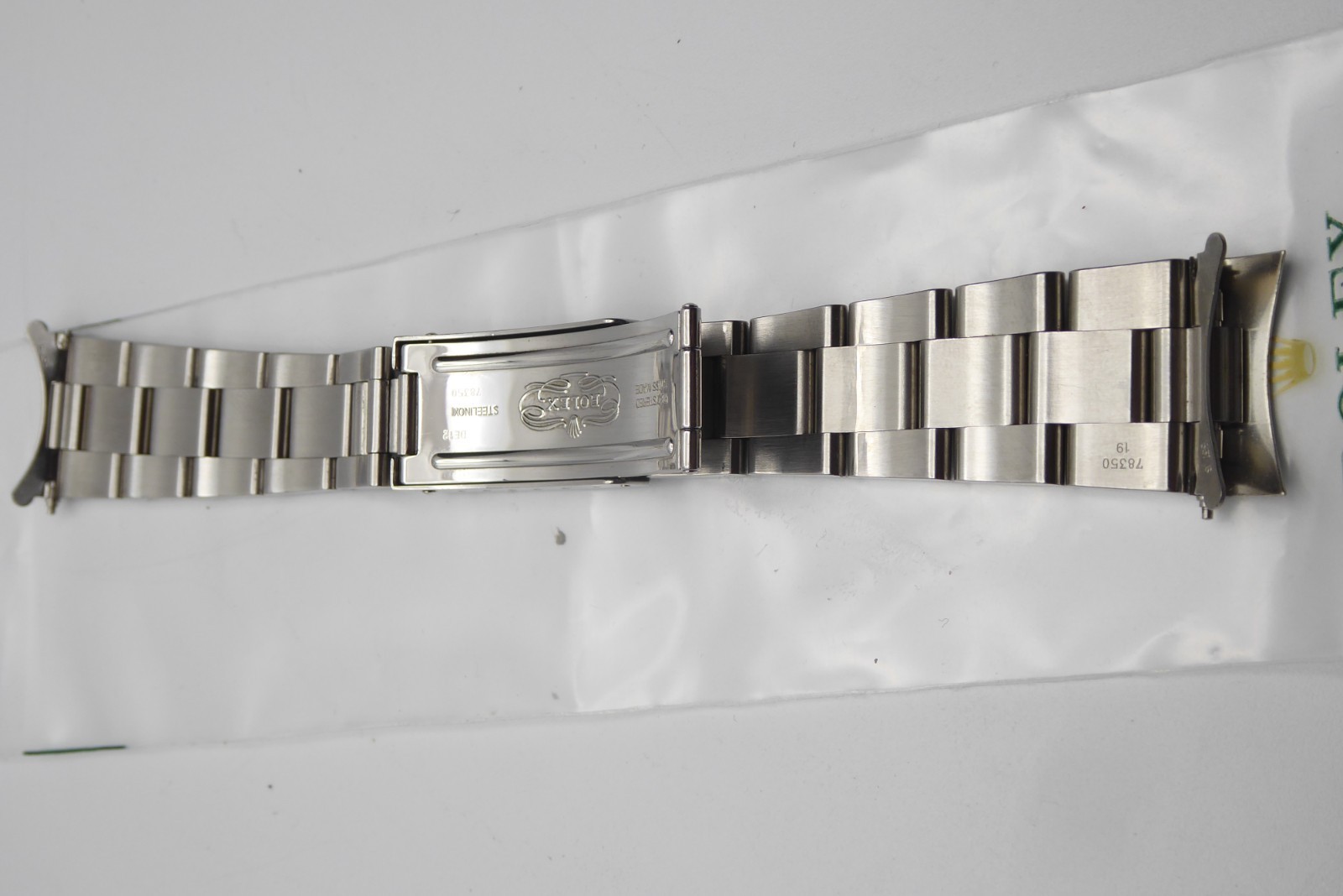 Rolex Oyster perpetual, steel bracelet 78350-19