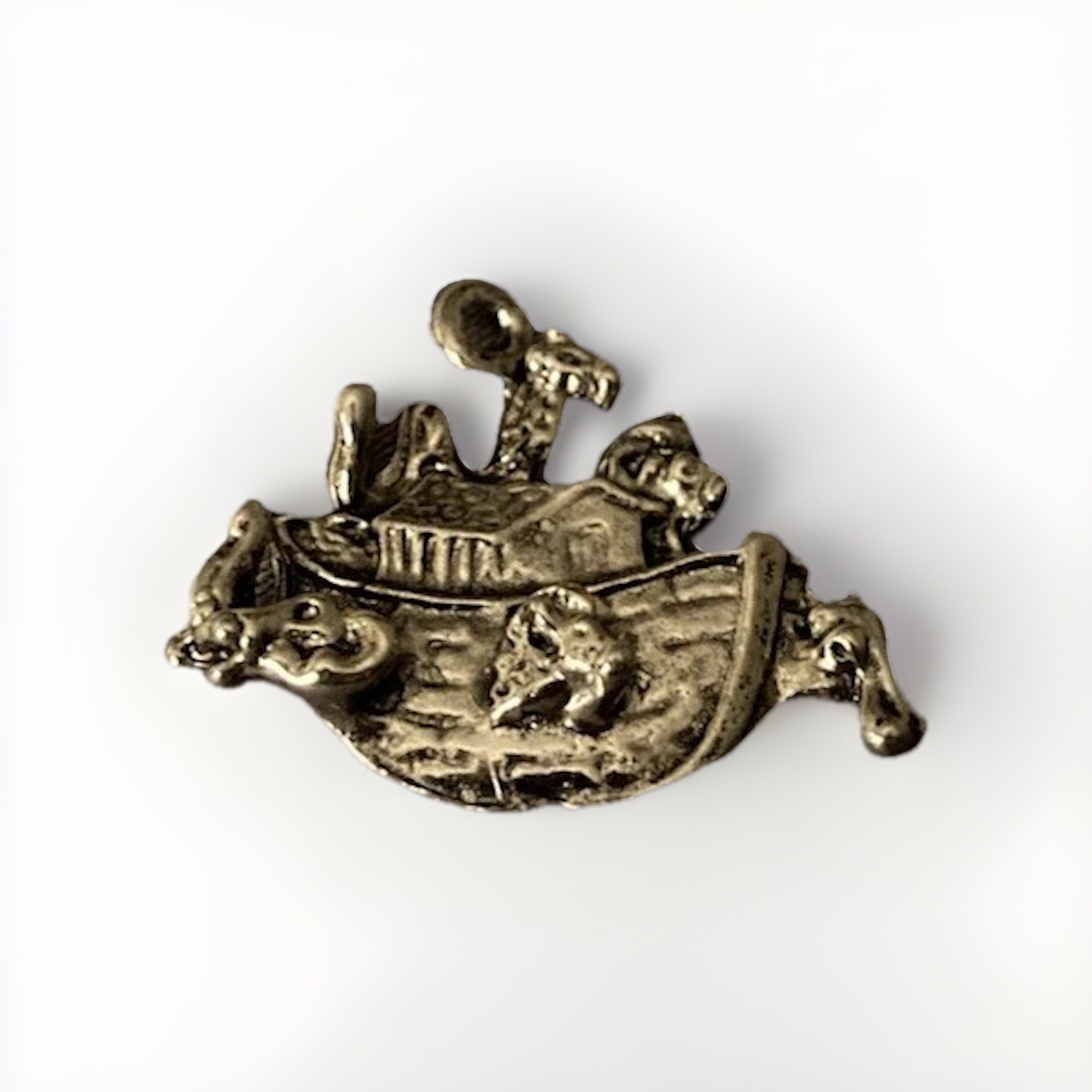 Iridium Metal With Palladium Rhodium Animal Boat Pendant 2.53 Grams Scrap
