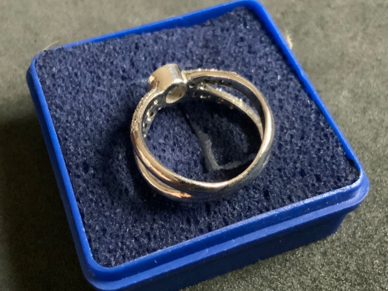 LADIES NATURAL DIAMOND RING 0.62 Carat US SIZE Approx. 5 3/4