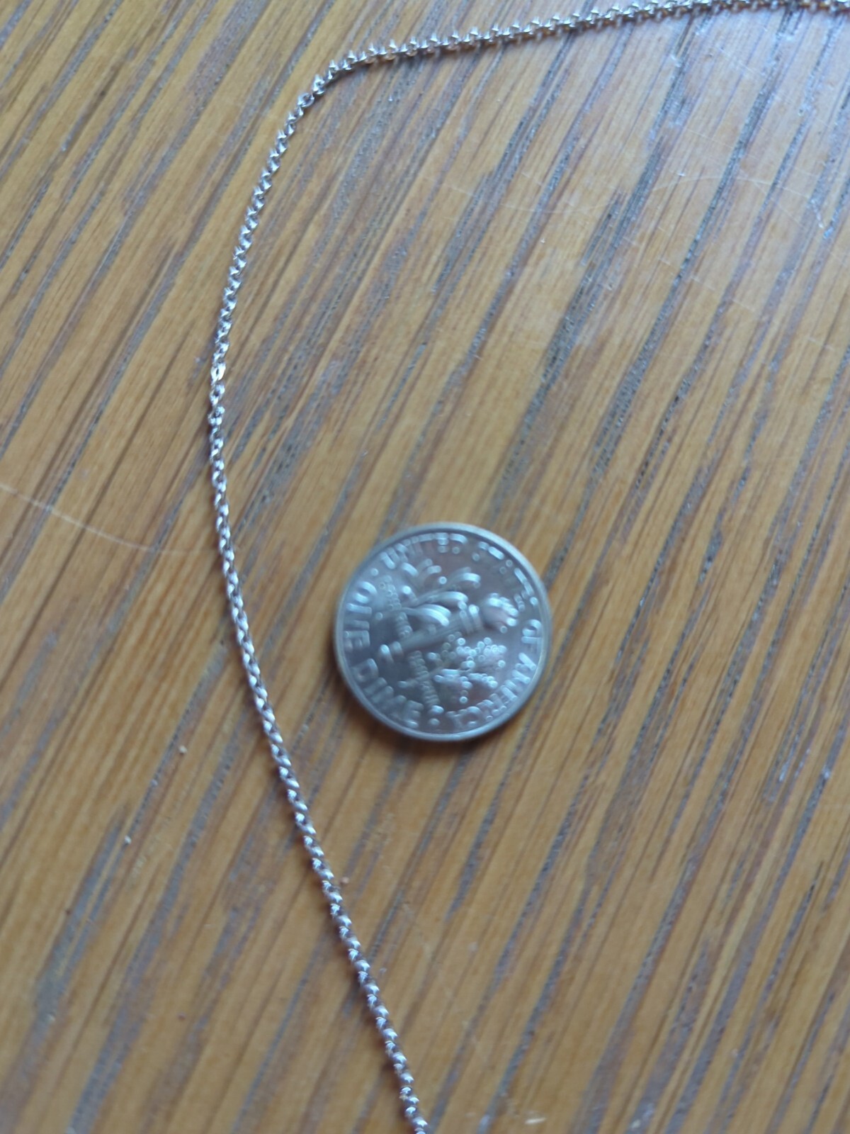 18″ Sterling Silver Link Chain Necklace
