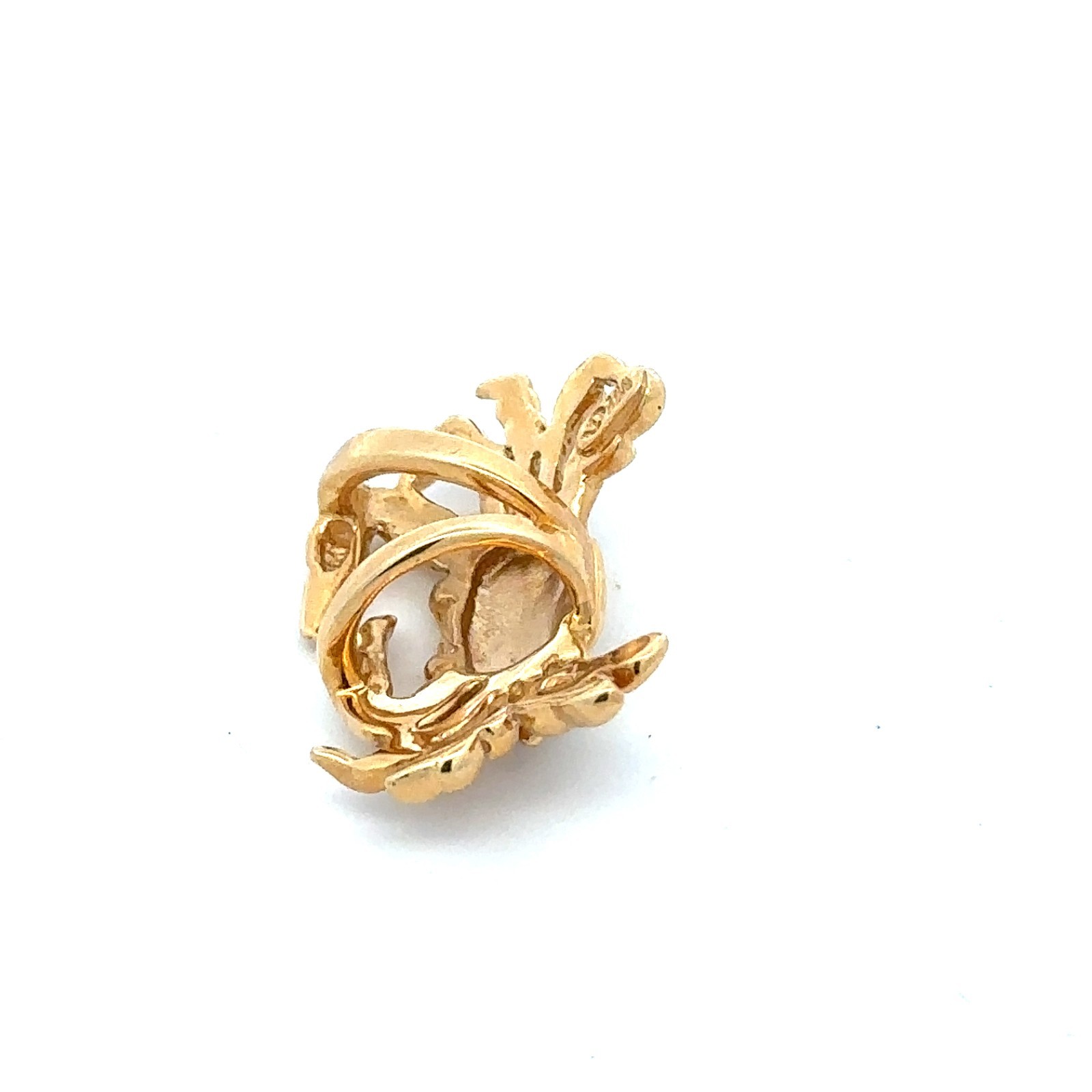 14KT. Yellow Gold Crab Pendant (Steven Douglas) 3/4 x 1 1/4 Inch