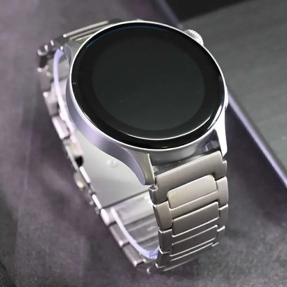 22mm Luxury Titanium Metal Strap for Fossil Watch Universal Wrist Band Bracelet