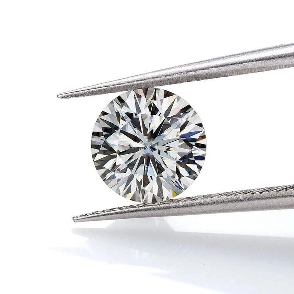 Natural White Diamond 5 CT Round Cut 11.50 mm VVS1 D Grade Certified Stone