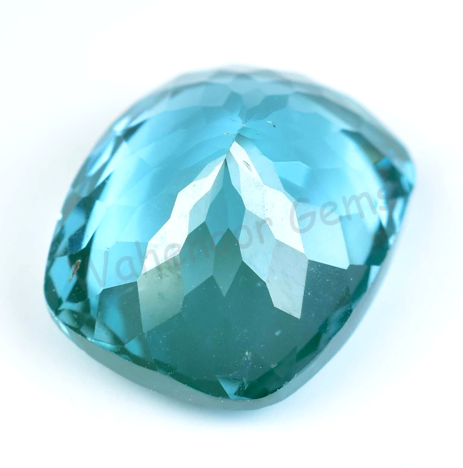 17.70 Ct Natural Paraiba Tourmaline Blueish Green Neon Copper Loose Gemstone