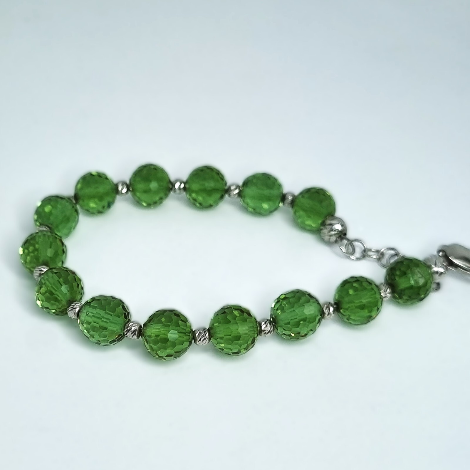 Color Change Bead Zultanite Bracelet 925K 0 Real Silver Women Party Gift