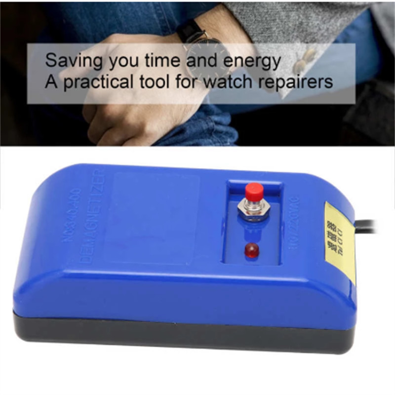 Watch Repair Screwdriver Tweezers Electrical Demagnetise Demagnetizer Tools USA