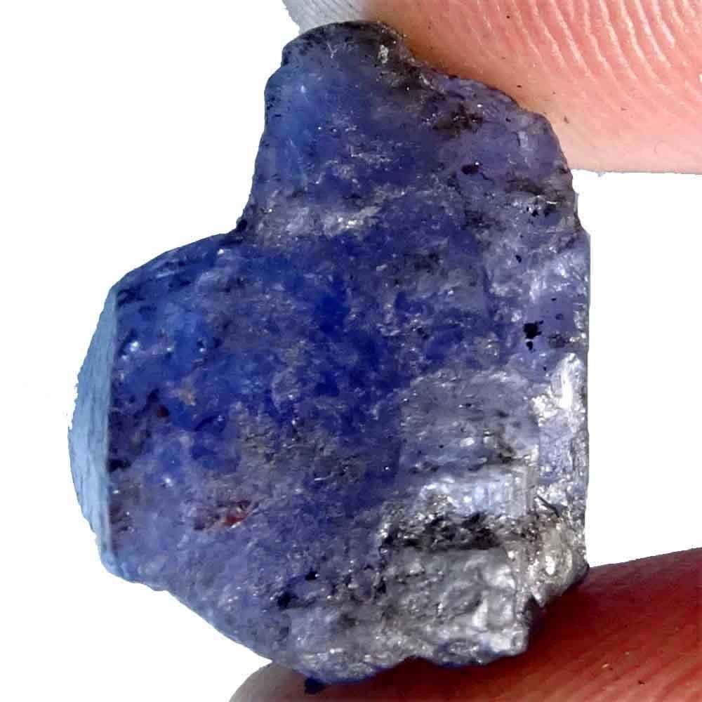 100% Natural A+A Blue Top Tanzanite Rough Loose Gemstones 11.10 Cts .