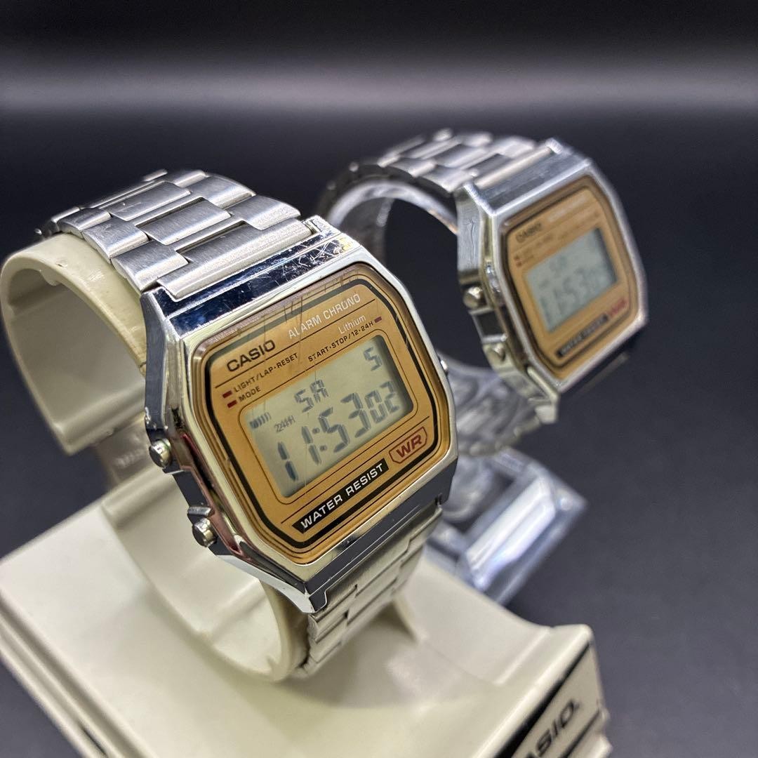 Buy It Now: CASIO Digital Watch A158WE (Set of 2)