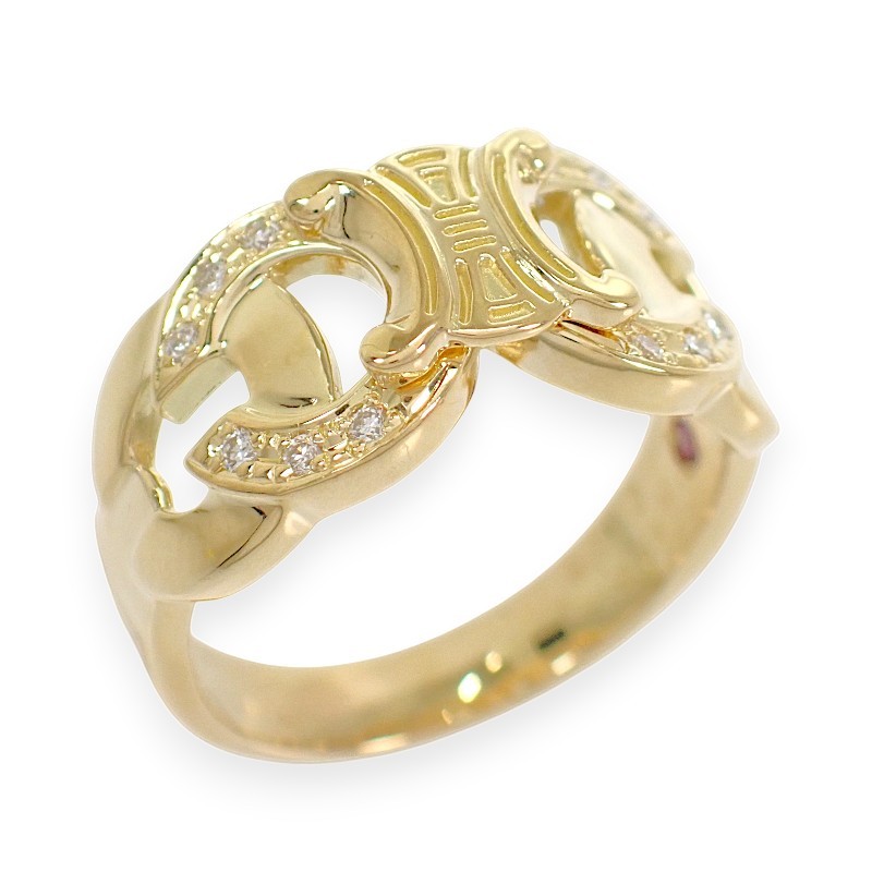 CELINE #13(JP Size) ring gold K18 yellow gold Women