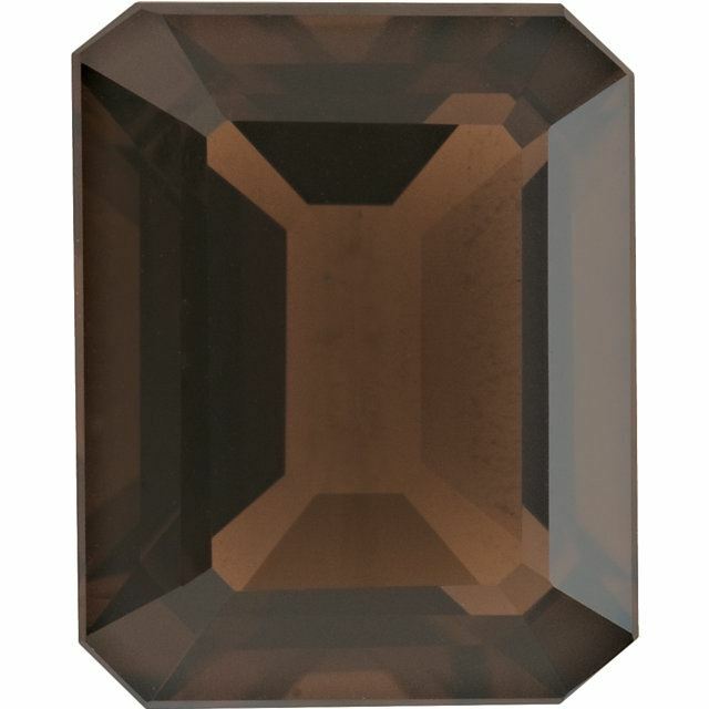 Natural Extra Fine Smoky Quartz – Emerald Cut – Brazil – AAA+ Grade