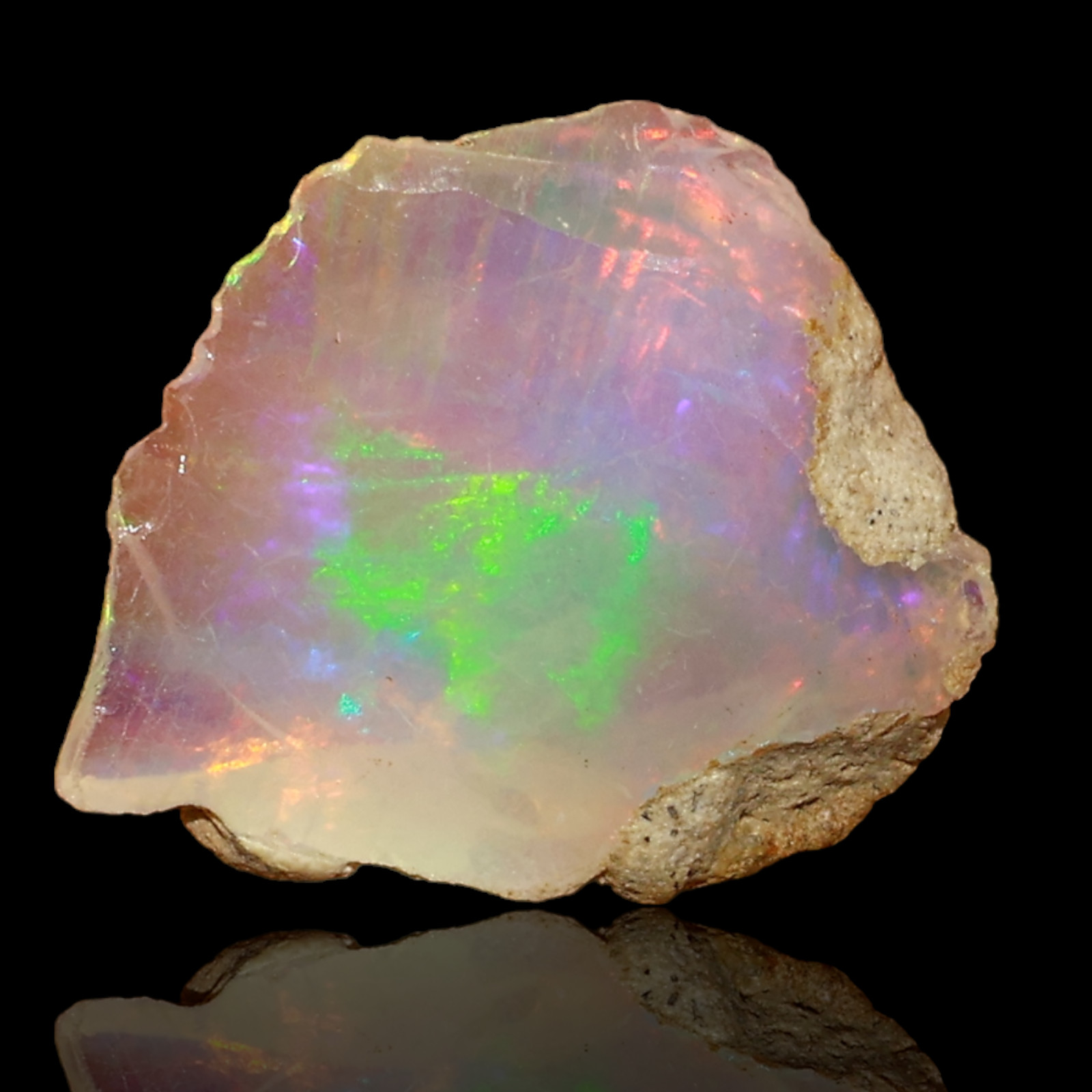 2.00 Cts Natural Ethiopian Fire Opal Gemstone Bracelet Supply Rough 13x12x4 mm