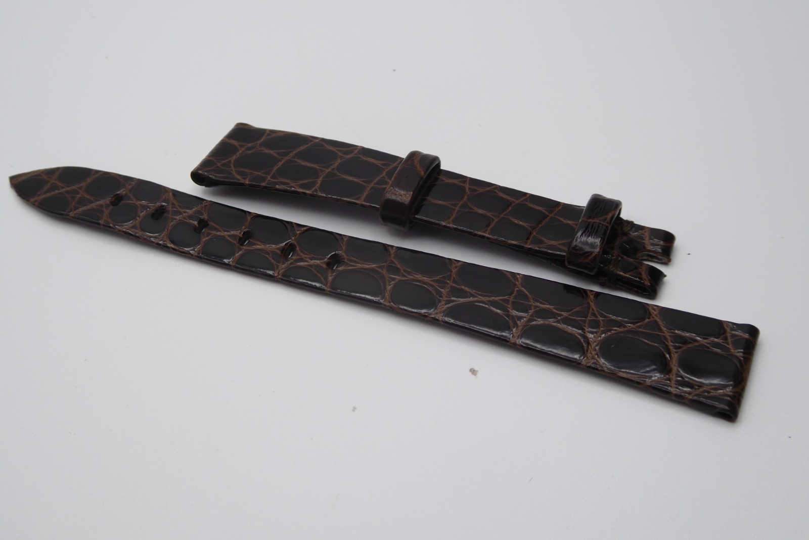 Rolex Lady-Datejust croco leather strap 13mm