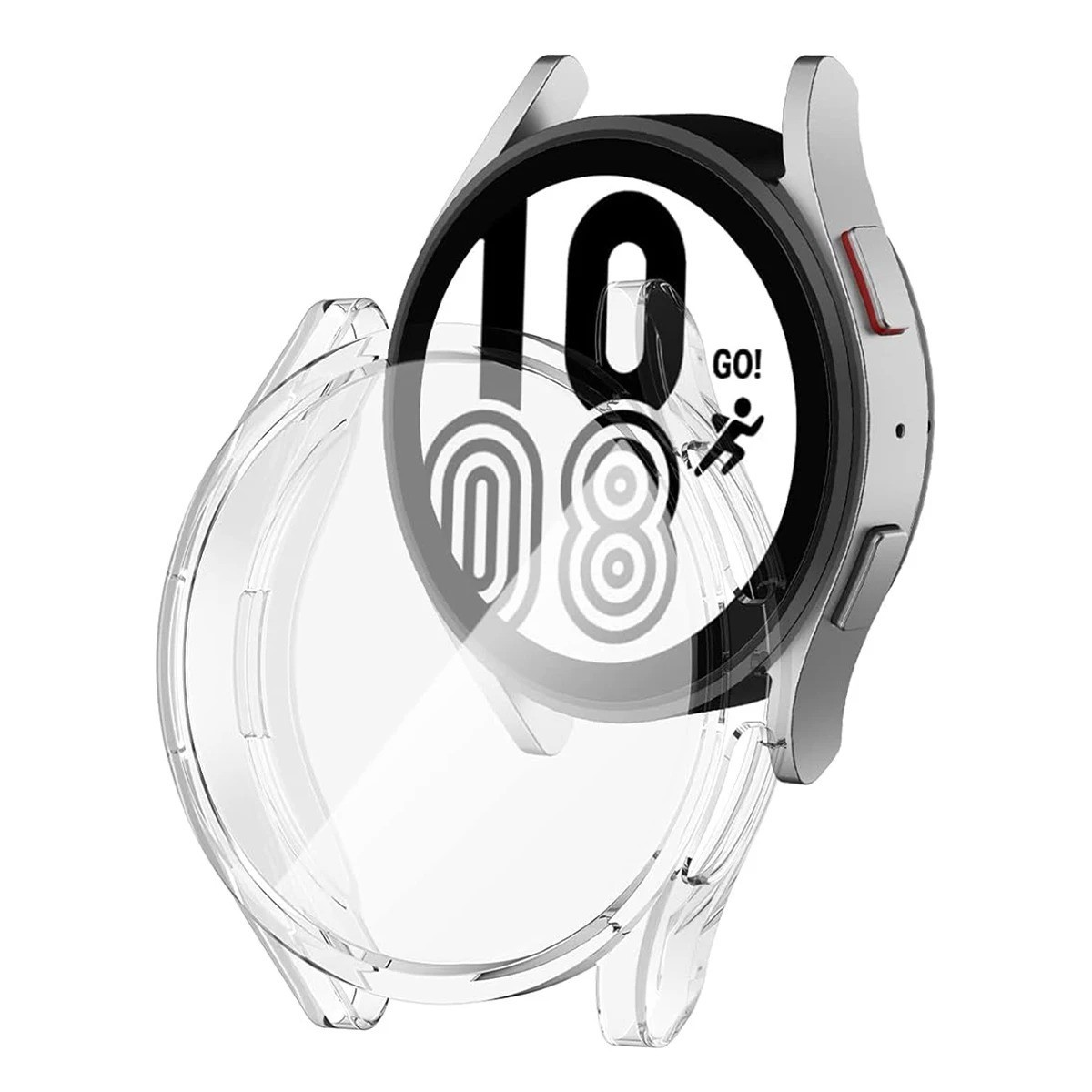 For Samsung Galaxy Watch 7 6 5 40mm / 44mm TPU Case Protector Screen Cover UK