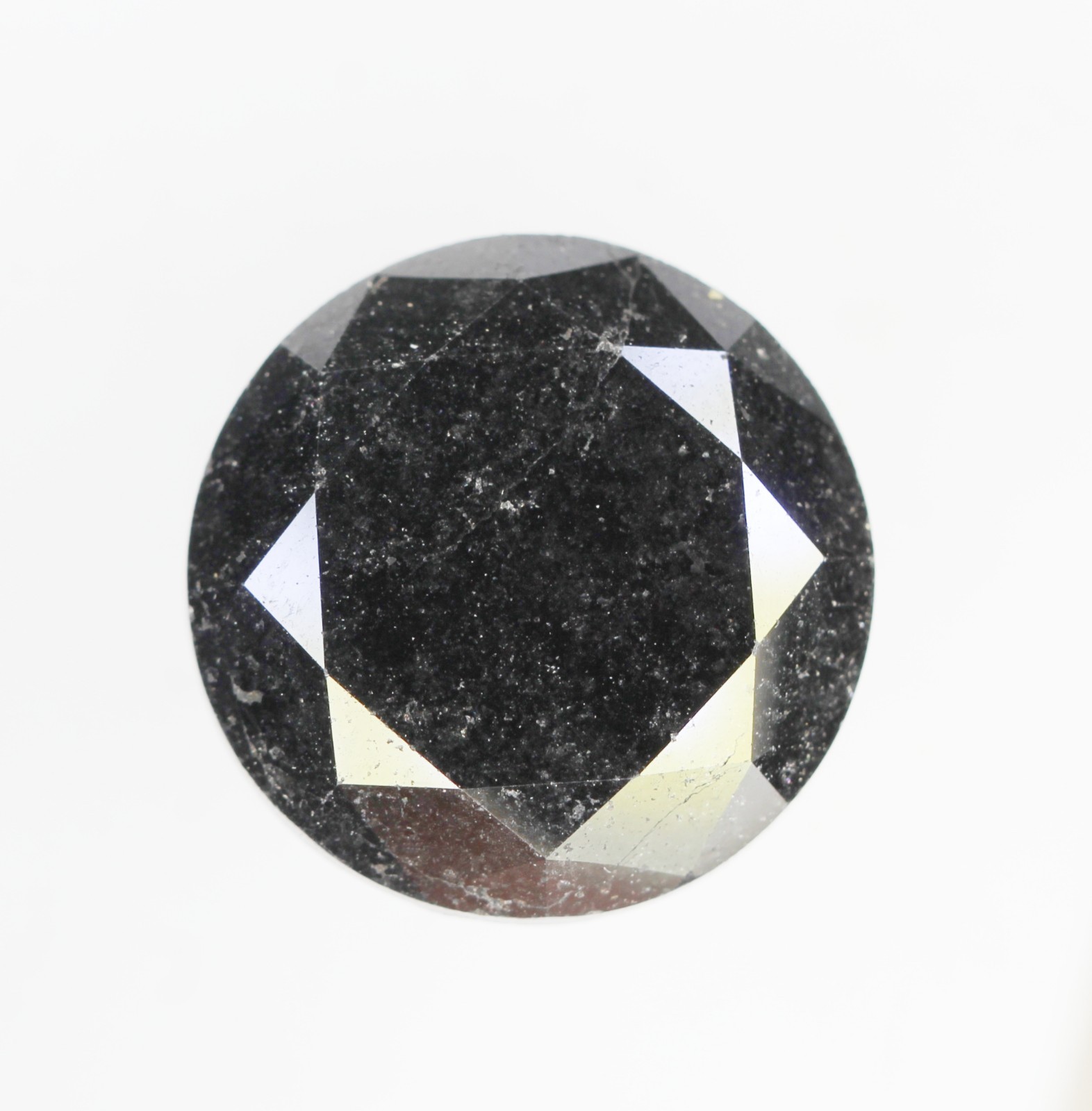 13.43 CT 14.2 MM Natural Loose Round Brilliant Cut Diamond For Ring
