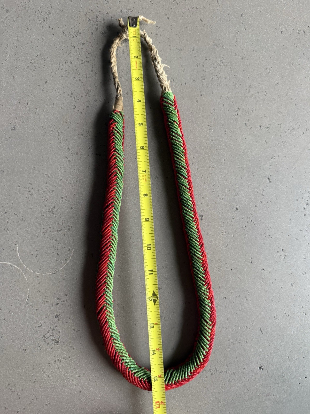 Maasai Kenya African Jewelry Rope Beaded Necklace