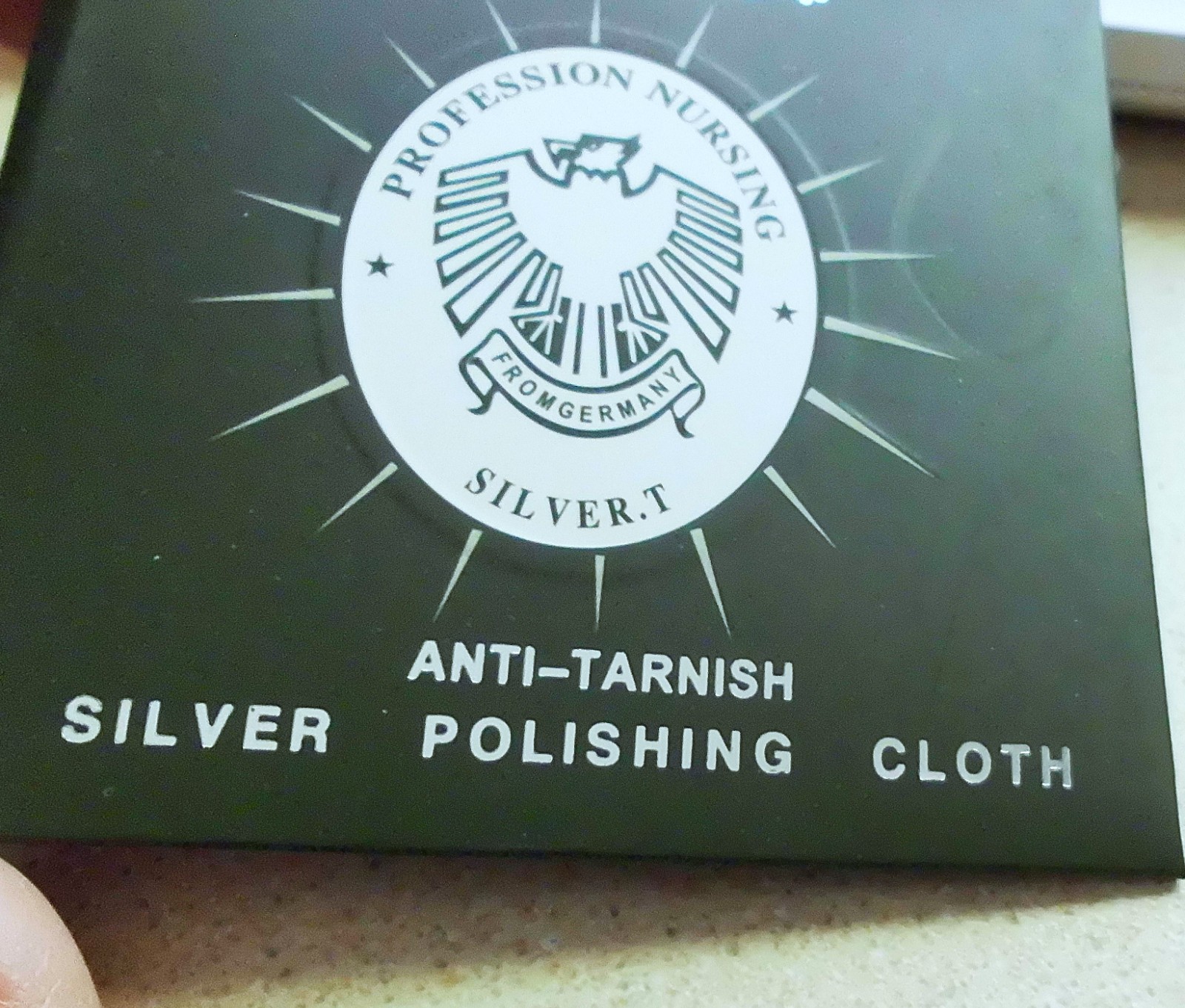 ANTI TARNISH SILVER POLISHING CLOTH 3″ X 3″ SQUARE PACKAGE NEW *SALE*