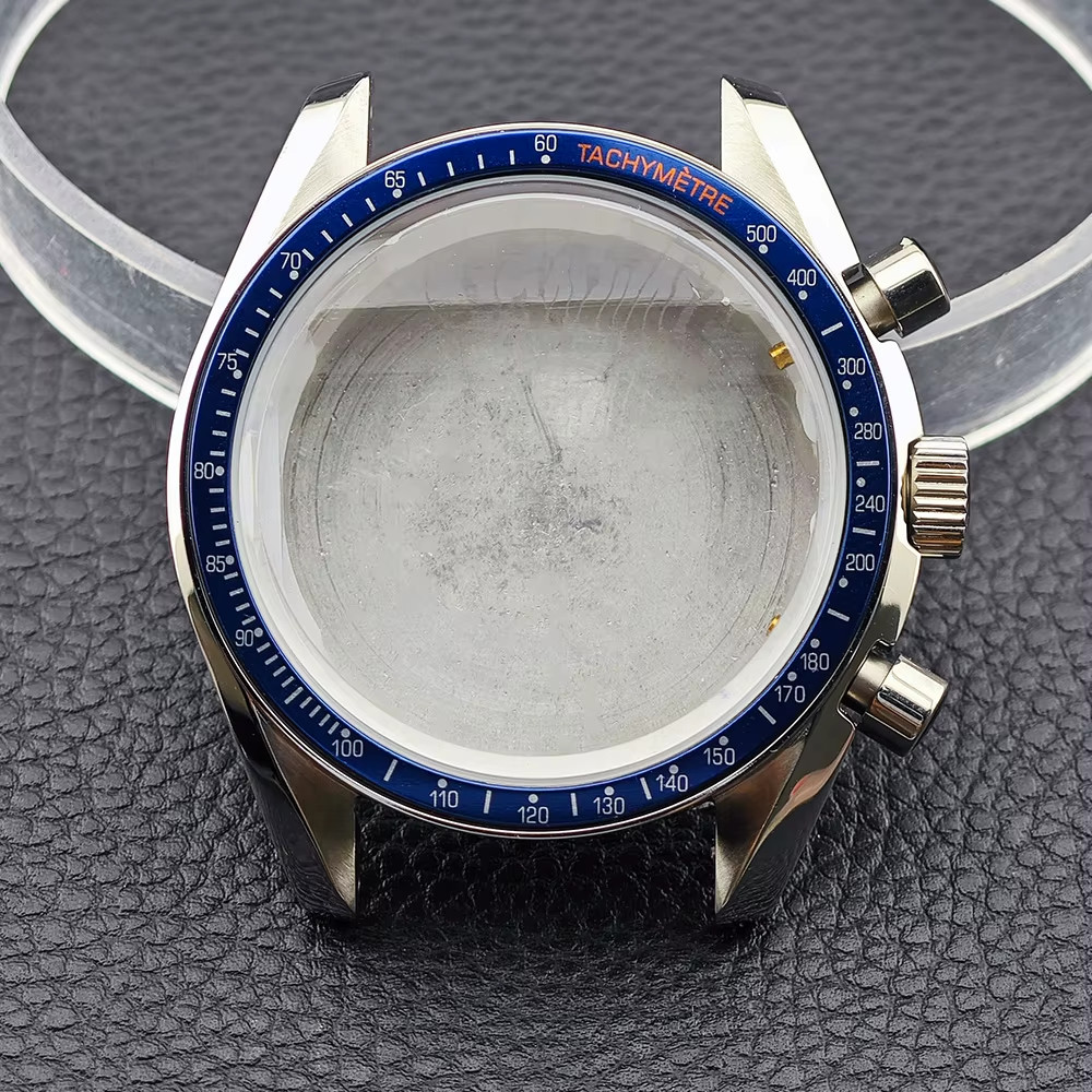 39.7Mm Men’S Watches Metal Case FIT VK63 Movement Case Watch Accessories Watch P