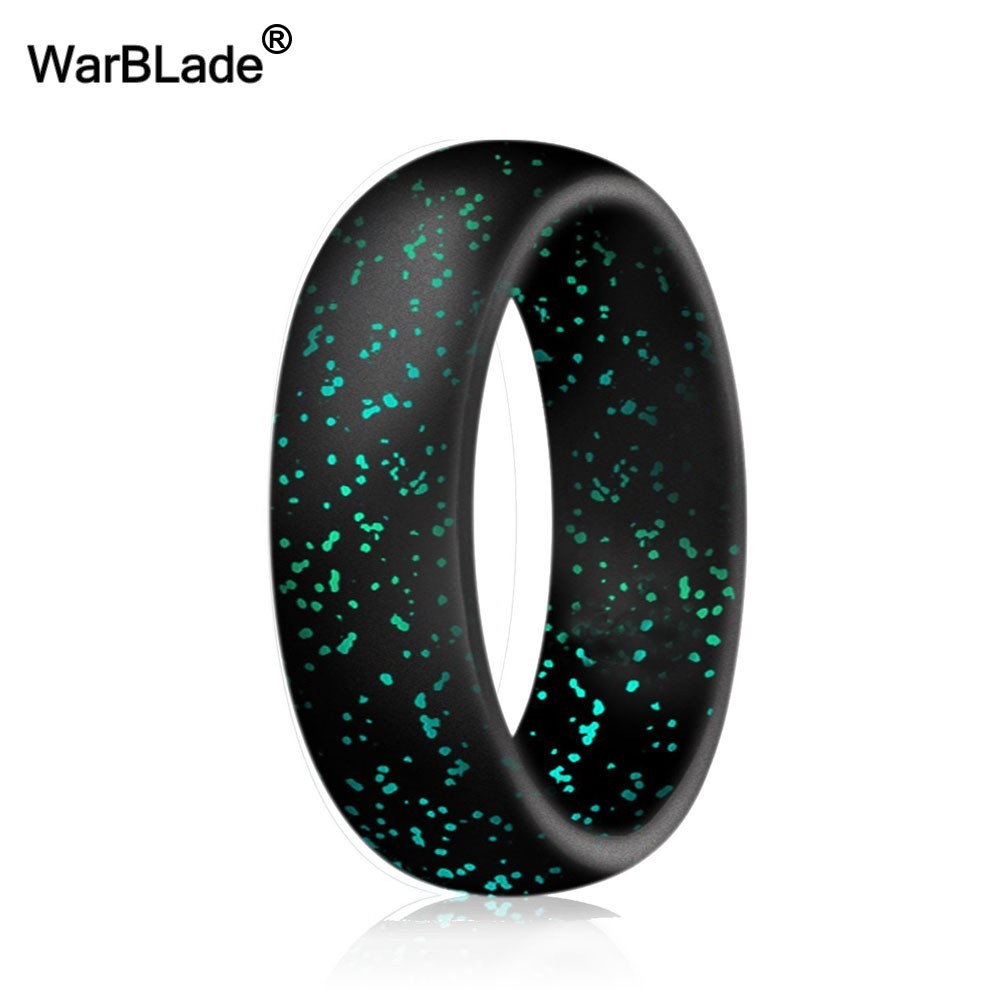 WarBLade 5.7mm Food Grade FDA Silicone Rings For Women Wedding Rubber Bands