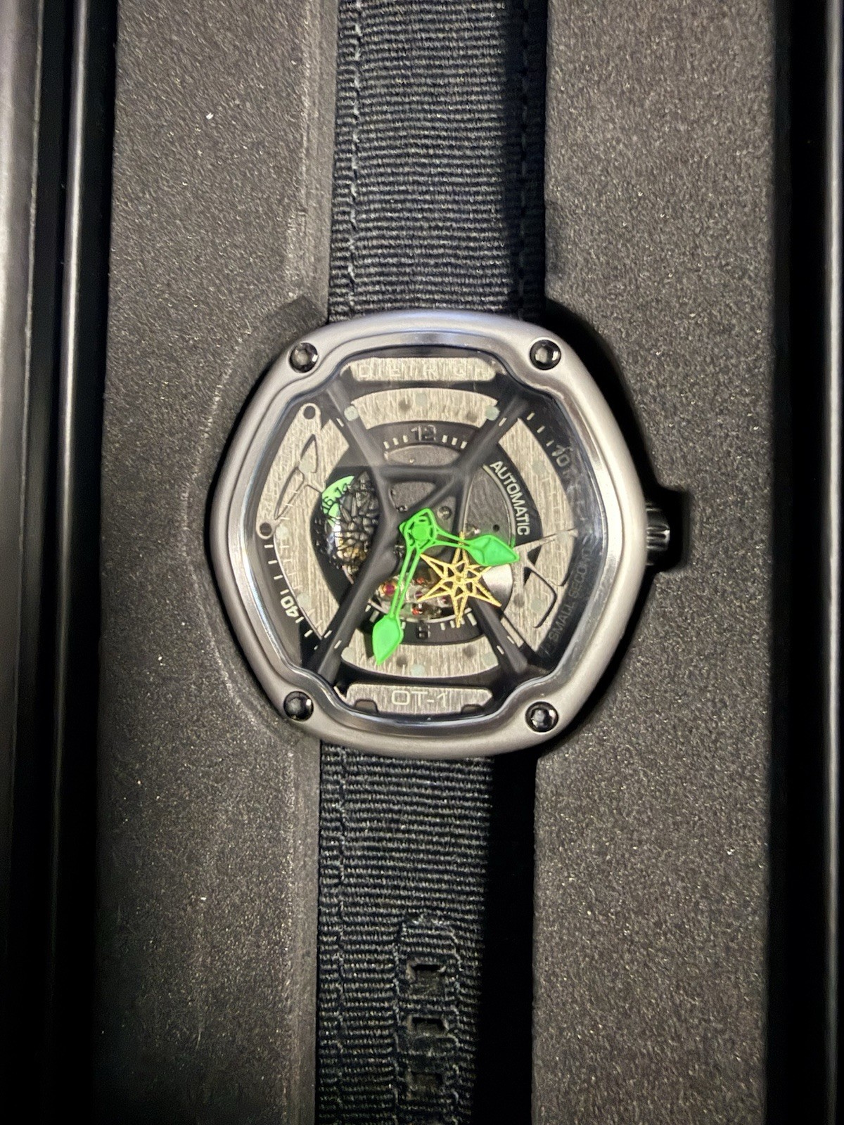 Dietrich OT-1 Men’s Automatic Wristwatch 48mm Organic Time