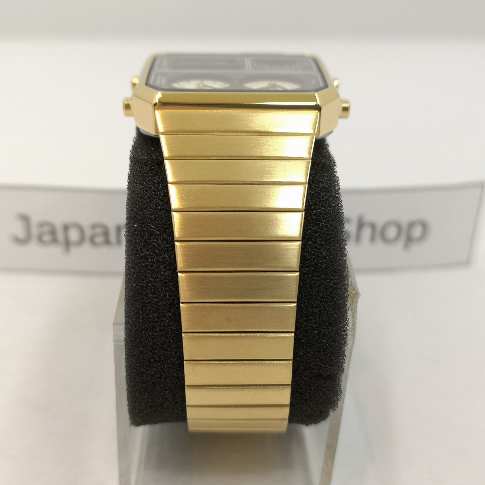 CITIZEN ANA-DIGI TEMP JG2103-72X Brown Gold Reproduction Men’s Watch New in Box