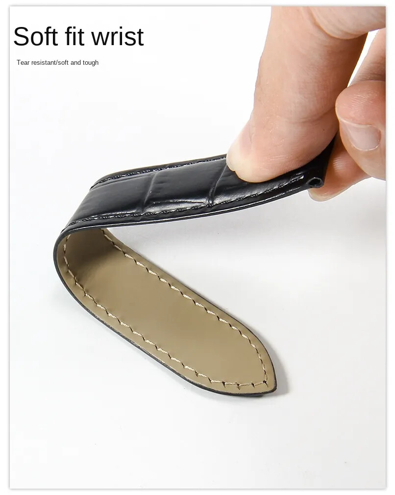 Premium Genuine Leather Watch band Strap 16/17/18/20/22/23/25mm For Cartier Tank