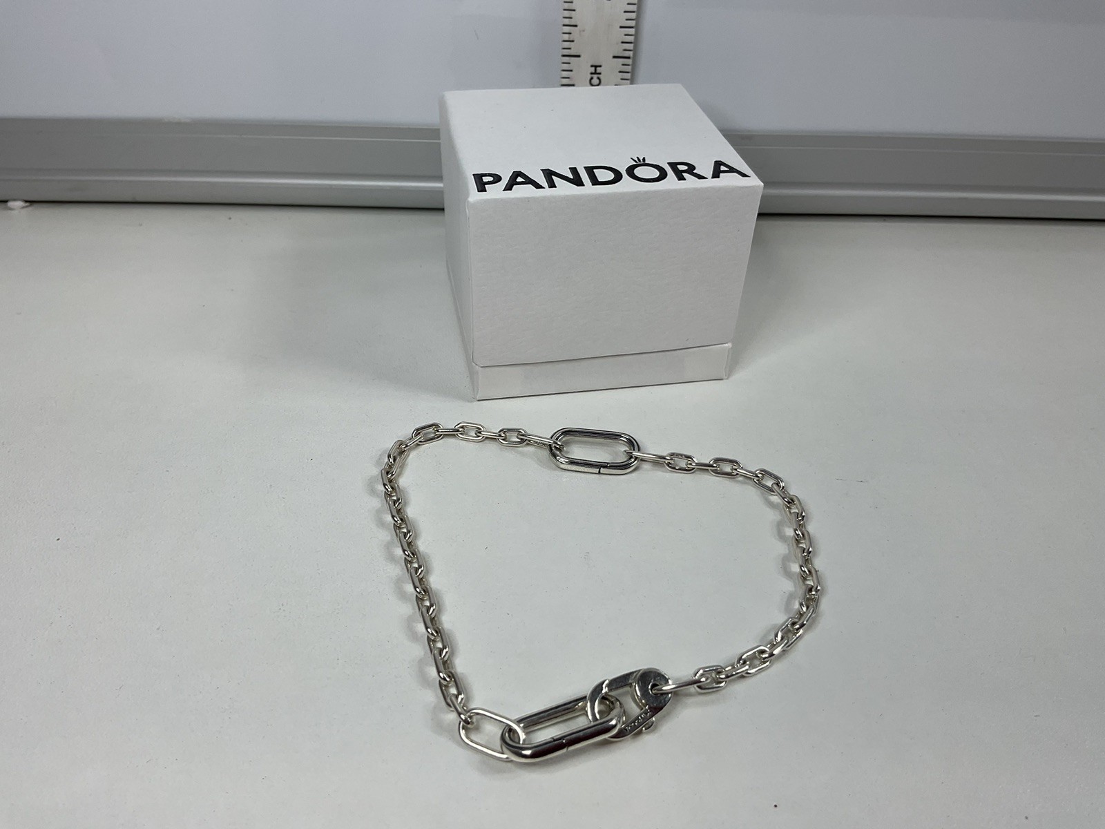 Pandora X-Small ME Link Bracelet 8.25” 2 Opening Links NIB