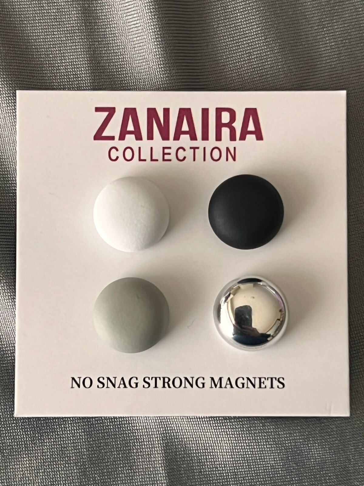 4PCS Premium Strong Hijab Magnetic Pins, No-Snag Multi-Use, Metal and Matte
