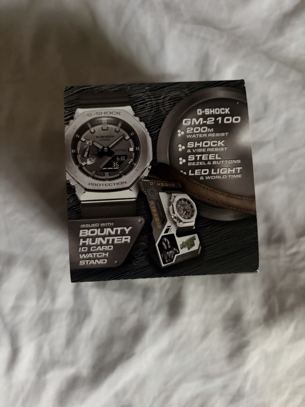 Casio G-SHOCK GM-2100 Star Wars Mandalorian & Grogu 200m Box Manual