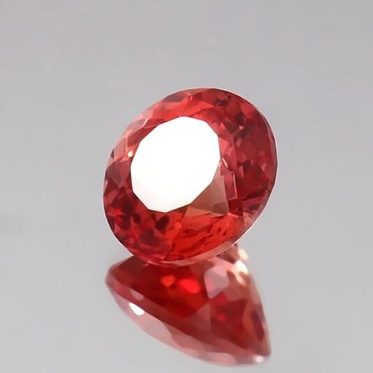 Flawless 49 Ct+ Natural Padparadscha Sapphire Certified Stunning Loose Gemstone