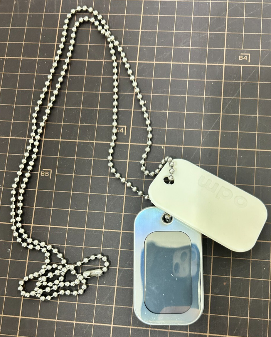 Rare Pendant Watch O.D.M Quartz Digital White – Fashion Accessory – Working