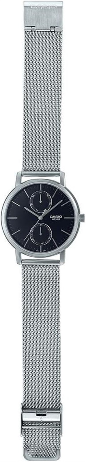 Casio MTP-B310M-1A Men’s Analog Stainless Steel Watch Adjustable strap, Silver